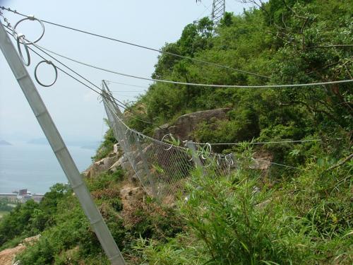 落石防护网的防治原则和措施