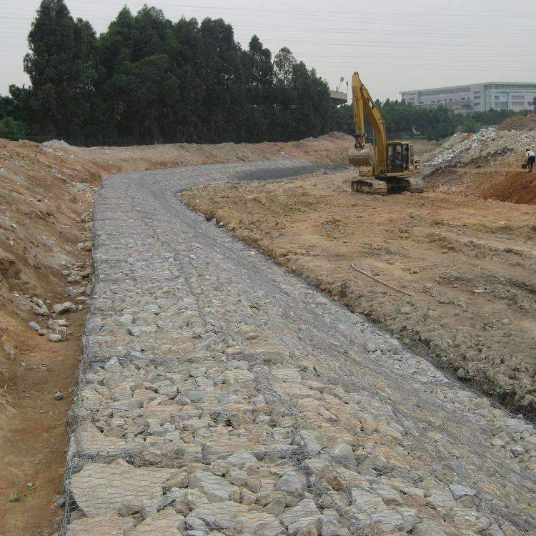 雷诺护垫的生态效应和河道堤坡的防护